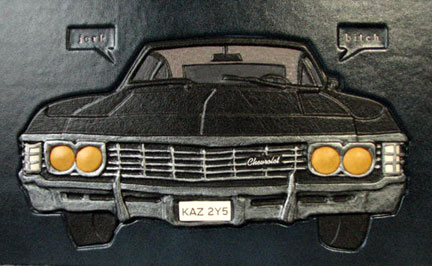 Impala book front detail
