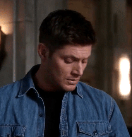 Dean can't look at Mary.